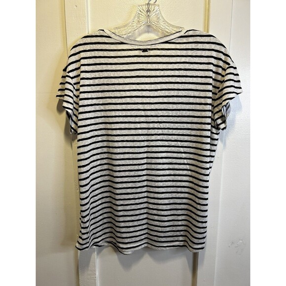 Matilda Jane Good Hart GH Sienna Striped Scoop Neck Knit Tee Size Medium - Picture 3 of 3